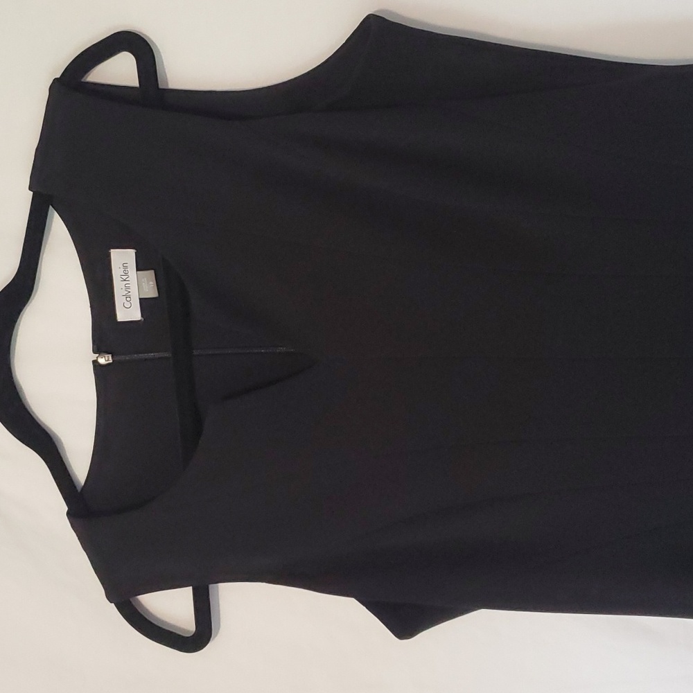 Calvin Klein V-Neck Dress - Picture 2 of 7